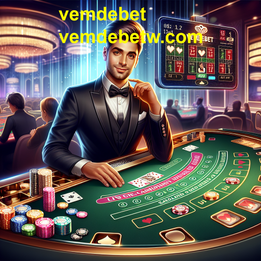 Descubra a Emoção do Cassino Ao Vivo no Vemdebet